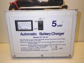1710-37 Ortho-kinetics Vintage 5 Amp Automatic Battery Charger For 24 Volt Invacare #1710-37 Usa