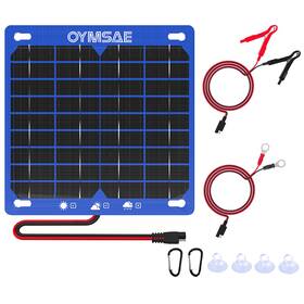 Po-b7.5w Oymsae 7.5w 12v Solar Panel Battery Charger Portable Waterproof Power Trickle Batter