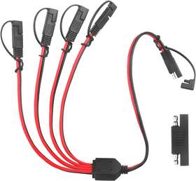 N-1-to-4-2022-0608 Paekq Splitter Extension Cable With Sae Polarity Reverse Adapter 2 Ft 4