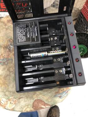 Bq-8c Panasonic 0892 Rechargeable Battery Charger For Many Types Of Batteries Tested
