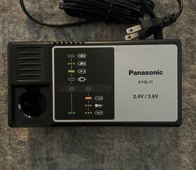 Eyol11 Panasonic Charger For Li-ion And Ni-mh Batteries 2.4 / 3.6v Ships Free
