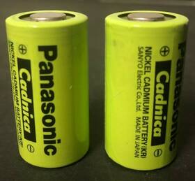 N-1900scr Panasonic 2 1.2v 1900mah Sub C Ni-cd Nickel Cadmium Battery