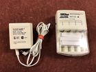 Pc-81-1 Powerhaus White Rapid Rechargeable Battery Charger Spots Aa Aaa