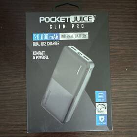 5693 Pocket Juice Slim Pro 20 000mah Dual Usb Charger Micro-usb Usb-c 5v