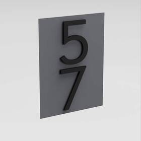 Post & Porch 850059529508 And Small Simply Sweet Address Plaque S-simply-gray