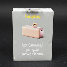 12685797 Power 4200mah Plug In Bank With Usb-c Connector- Heyday Peach