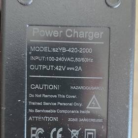 Szyb-420-2000 Power Charger 42v 2a Mains Xlr For Ebike/scooter Szyb-420-2000 Power Charger 42v 2a Mains Xlr For Ebike/scooter
