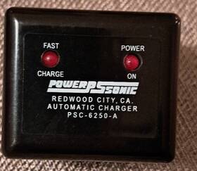 Psc-6520-a Power-sonic Psc-6250a Automatic Charger For Sla / Agm Batteries 6v 0.4a Output