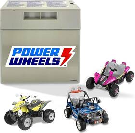 00801-1869 Power Wheels 793713652634 Gray Battery 1001175653 00801-0638