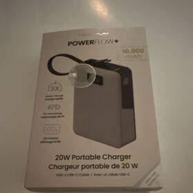 10000p Powerflow 20w Portable Charger 10 000mah Usb-c Usb-a