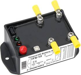 Its-12 Powerwerx 840128901700 Automotive Dc Timer With Low Voltage Disconnect Battery Guard