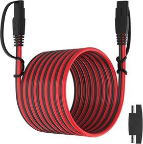 Powiser 313056521529 Oymsae 25feet Sae Extension Cable Quick Disconnect Connector 16awg For Automotiv