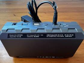 Hp500s Powkey Portable Power Station Usb 12v Mains Output