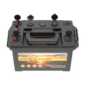 Pb007a Powo Carlife Battery Box For 30ah/20ah/10ah Waterproof With Anderson P