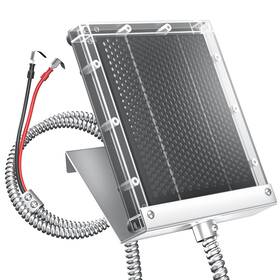 B0dln4sk24 Powoxi 12v 1.7w Waterproof Solar Panel Charger For Deer Feeder Battery