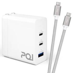Bundlepdc65w Pqi Pdc65w Bundle - 2x Usb-c Port 180cm To Cable