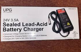 24bc3500t-4 Pride Mobility Products Corp. 24v 3.5a Sealed Lead-acid Sla Battery Charger 3 Stage Switch Mode