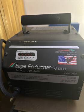 2425 Pro Charging Systems 738562000618 Dual Eagle Performance Series - 24v 25a Battery Charger
