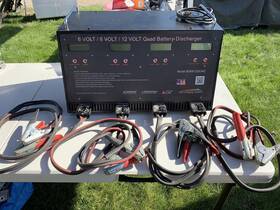 Pro Charging Systems Bd6812quad Quad 6 8 12 Volt Golf Cart Battery Discharger