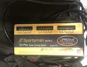 30marine Pro Charging Systems Dpss3 Dual Sportsman Ss3 Battery Charger - 3 Bank 30 Amp Marine