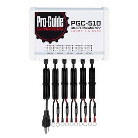 Pgc-510 Pro-guide Batteries 5 Bank On-board Battery Charger - 12v 40-amp