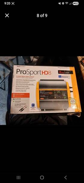 Prosporthd8 Promariner 8 Amp 2 Bank On-board Marine Lifepo4 Battery Charger 12v