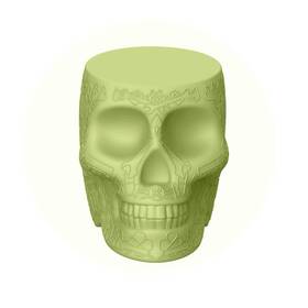 Am1ro055wpus Qeeboo Green Mexico Skull Mini Power Bank 2600 Mah Battery By