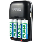 R2g804u Lenmar Hour Battery Charger With Usb Output Aa 115970784338