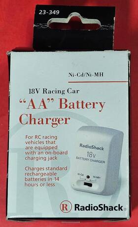 Radioshack 040293141066 Vintage 18v Charger For Rc Cars Walkie Talkies And More New Old Stock