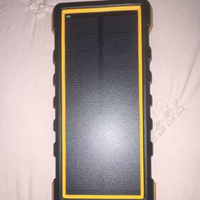 Rp-pb097 Ravpower 25000mah Portable Charger Flashlight Solar Panel Usb-c Usb-a