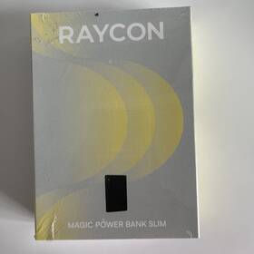 Rapban100-23r-bla Raycon Charger Magic Power Bank Slim Black Phone Portable Magnetic