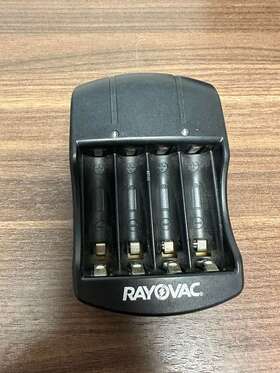 Rayovac 371671697845 Rayovak Class 2 Battery Charger Hold 4 Aa Batteries Very Good