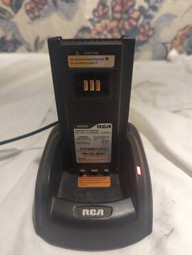 B4323li Rca Ch4301 Single Unit Rapid Charger - Fully Functional With Battery