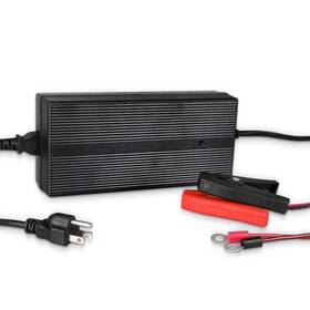 Renogy 840315234536 24v 10a Ac-to-dc Lfp Portable Battery Charger Plug-and-play With 14awg Alliga