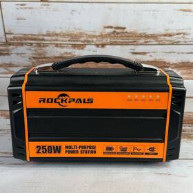 Rp250w Rockpals 250w Portable Power Station 240wh Solar Generator With Ac/usb No Charger