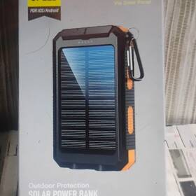 Solar-10000 Safe Speed Solar Power Bank 10000mah Outdoor Protection Ultra-bright Flashlight