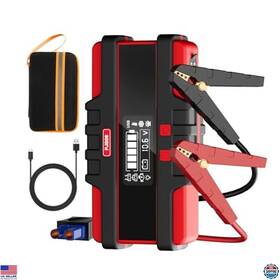 B0dh3z8z68 Safemate 2500a Portable Car Battery Jump Starter 12v Booster Led Light Voltage