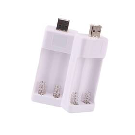 Sd614 Saidian 2pcs Aa Aaa Battery Charger Usb Fast 2slots For 1.2v Rechargeable Bat