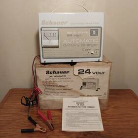 0232-47 Schauer Sr5024 24 Volt 5 Amp Automatic Battery Charger - Vnc Model