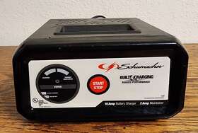 Sc1282 Schumacher 026666812825 Fully Automatic Battery Maintainer And Charger 10 Amp/2 Amp
