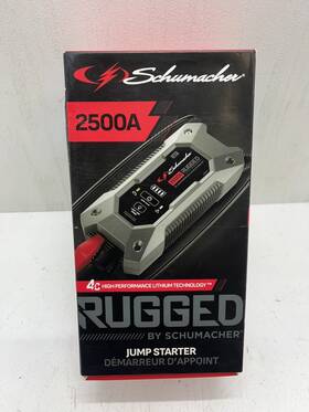 2500a Schumacher 026666813969 Rugged Lithium Battery Jump Starter And Portable Power
