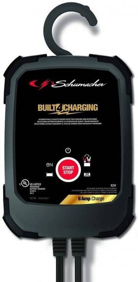 Qui003427 Schumacher Sc1302 Used 8a 12v Fully Automatic Rapid Battery Charger