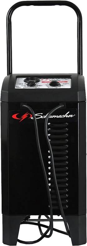 Sc1445 Schumacher Manual Timer-controlled Wheeled Battery Charger And Jump Starter For C