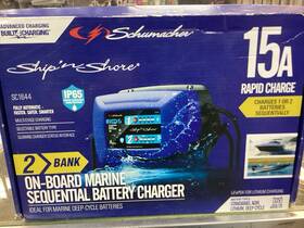 Sc1644 Schumacher Ship N Shore On Board Marine Battery Charger
