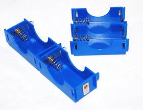 Lc2015 Sci-supply Package Of 4 D-cell Battery Holders For Parallel Or Series Connections