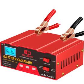 24v7.5a Sdulibitiy 746664931396 Automotive Battery Charger 12v10a/24v7.5a Pulse Repair For Car Boat Lawn Mower
