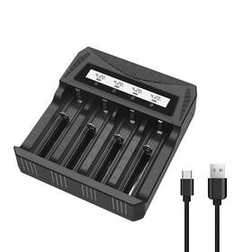 Senyulian 793313914743 18650 Battery Charger Smart Universal With Lcd Display For