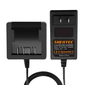 29852 Shentec 654070821067 24v Lithium Ion Battery Charger For Greenworks 29842 2932