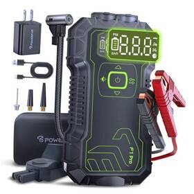 F1-pro Shenzhen Benrong New Energy Technology Co. Ltd Car Jump Starter With Air Compressor 160psi 4500a Battery