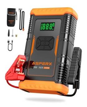 4500a-orange Shenzhen Carku Technology Co. Limited Js-391 V10 Pro 4500a Jump Starter Portable Car All Gas 10.0l